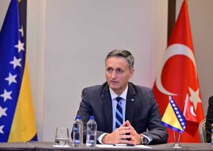 Bosna Hersek Cumhurbaşkanı Sayın Denis Bećirović ile Bir Araya Geldik